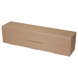 EURO®PACK Flaschenkarton Amsterdam für 1 Flasche, Öffnung längsseitig, 380x85x93mm, natur, 50 Stück Artikelbild