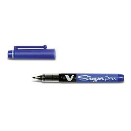 Pilot V Sign Pen Faserschreiber, 0,6 mm, blau Artikelbild