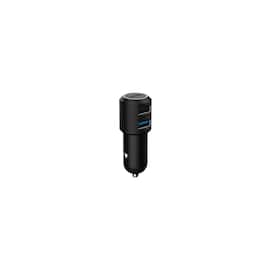 UNISYNK® Laddare Bil UNISYNK Dual USB QC3+2.4 A produktfoto
