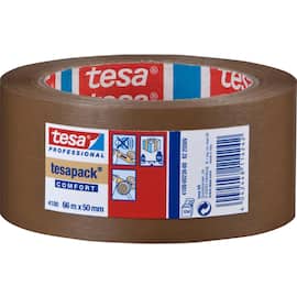 Emballasjetape TESA PVC 50mmx66m brun produktbilde