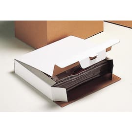 Boxon Wellomslag pärm, A4, 317 x 280 x 65 mm, vit produktfoto