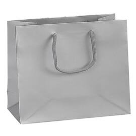Papiertragetasche Roma, Geschenktaschen, 540x130x450mm, silber, 10 Stück Artikelbild