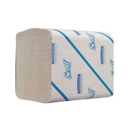 Scott® 36 Toilettenpapier in Einzelblatt, 2-lagig, weiss, 11,7x18,6cm, 36 Bündel, 1 Packung Artikelbild