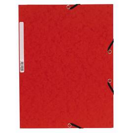 Strikkmappe EXACOMPTA A4 3 kl 355g rød produktbilde