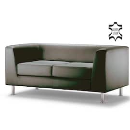 ClassicLine Loungegarnitur Wait 2-Sitzer, Empfangsgarnitur, Wartebereich, Couch, Sitzbank, schwarz, 1 Stück Artikelbild