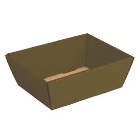 Geschenkkorb ''Brüssel'' M, Präsentkorb, braun, 335x195x100mm, 25 Stück Artikelbild