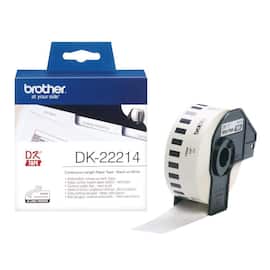 Etikett BROTHER DK-22214 12mmx30,48m hvi produktbilde