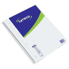 Spiralhefte LYRECO A4 70g 80bl linjer produktbilde