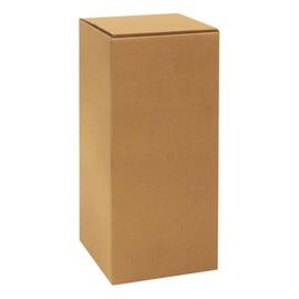 Geschenkkarton Santorin stehend S, 90x90x215mm, natur, 25 Stück Artikelbild