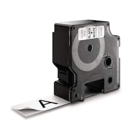 Dymo Schriftband, Weiss, Druck: Schwarz, 24 mm Artikelbild