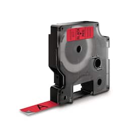Dymo Schriftband, Rot, Druck: Schwarz, 12 mm Artikelbild