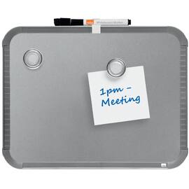 Whiteboard NOBO Slim-Line 22x28cm sølv produktbilde
