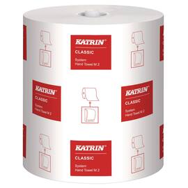 KATRIN Papierhandtuch System M2, auf Rolle, 2-lagig, 160m, weiß Artikelbild