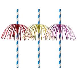 Sugerør PAPSTAR papir 20cm (50) produktbilde