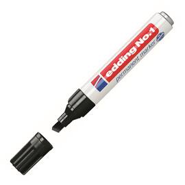 edding Permanent-Marker 1 Keil, Schwarz Artikelbild