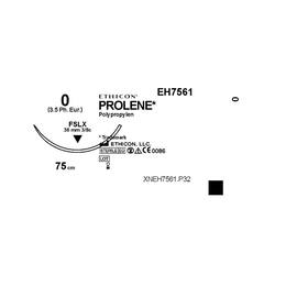 PROLENE Sutur Prolene 0 FSLX 75cm produktfoto