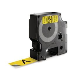 Dymo Schriftband, Gelb, Druck: Schwarz, 19 mm Artikelbild