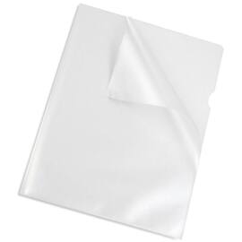 LANDS Sichthülle, Aktenhülle, A4, PP, oben / rechts offen, 0,11 mm, genarbt, transparent, 100 Stück pro Packung Artikelbild