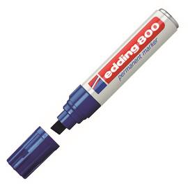 edding Permanent-Marker 800, Keilspitze, blau, 1 Stück Artikelbild