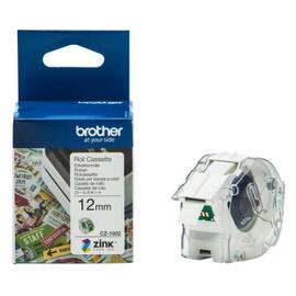 Etikett BROTHER CZ1002 fullfarge 12mmx5m produktbilde
