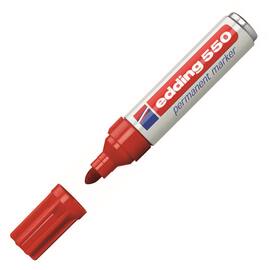 edding Permanent-Marker 550, Rundspitze, rot, 1 Stück Artikelbild