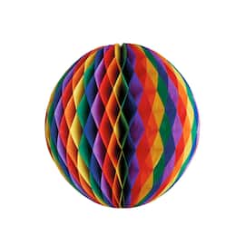 Pompom ball PAPSTAR Ø60cm 'Rainbow' produktbilde