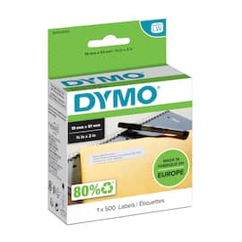 Dymo Vielzweck-Etiketten 51 x 19 mm (500 Stück), Farbe: Weiß Artikelbild
