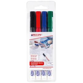 edding CD-Marker 8400 Set, 4 Farben sortiert, permanent Artikelbild