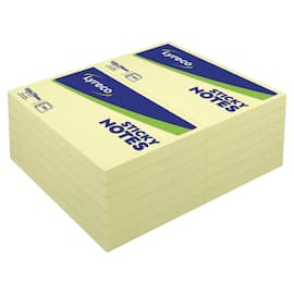 Lyreco Notes sticky 75x125 100b gul produktfoto