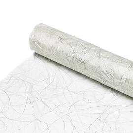 Bordløper EDELWEISS 30cmx5m hvit sølv produktbilde