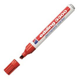 edding Permanent-Marker 3300, Keilspitze, Rot Artikelbild