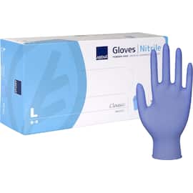 Hanske ABENA C.P nitril u/p L blå(150) produktbilde