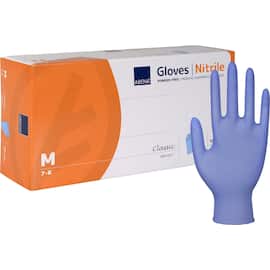 Hanske ABENA C.P nitril u/p M blå(150) produktbilde