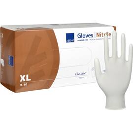 Hanske ABENA C.P nitril u/p XL hvit(150) produktbilde