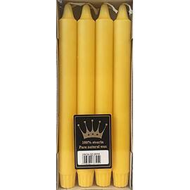 Kronelys DIANA stearin gul 9 timer (8) produktbilde