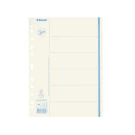 Jopa Pappersregister, otryckt, kraft, 5 delar, A4, vit produktfoto