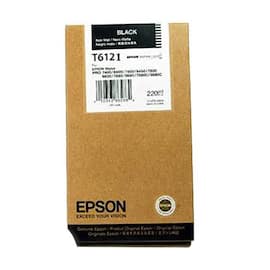 Epson Bläckpatron, T6121, hög kapacitet, svart, singelförpackning, C13T612100 produktfoto