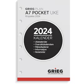 Årspakke GRIEG A7 2024 uke produktbilde