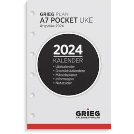 Årspakke GRIEG A7 2024 uke produktbilde
