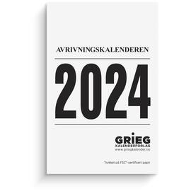 Avrivningskalender GRIEG 2024 medium produktbilde