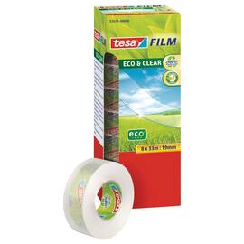 tesa® Klebeband Eco Clear klar, Klebefilm, 19mm x 33m, 8 Rollen Artikelbild
