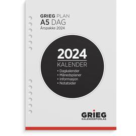 Årspakke GRIEG A5 2024 dag produktbilde
