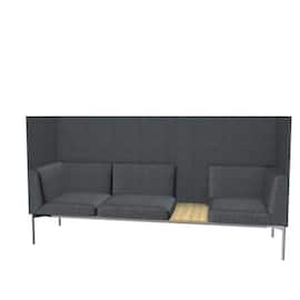 deNord Design Soffa Sona 3,5-sits SO/351/W/59/L grå produktfoto