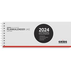 Plankalender GRIEG 2024 spiral produktbilde