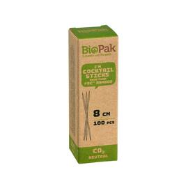 Cocktailpinner DUNI bambus 8cm (100) produktbilde