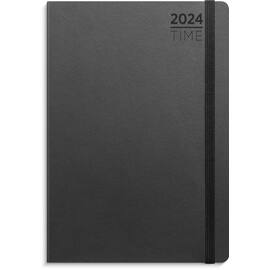 Dagbok GRIEG Time A5 Lite 2024 sort produktbilde