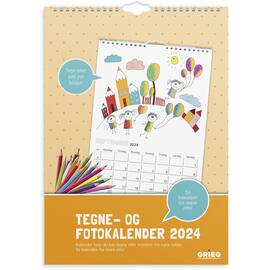 Tegne/Fotokalender GRIEG 2024 produktbilde