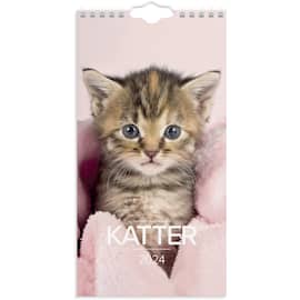 Veggkalender GRIEG 2024 Katter Mini produktbilde