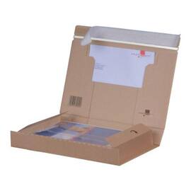 Smartbox Pro Packbox A4 mit Haftklebeverschluss und Aufreißfaden, Post-Versandkarton, 305x215x40mm, braun, 50 Stück Artikelbild