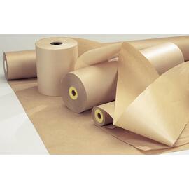 Papir ubleket kraft 100g 90cm 10kg/rull produktbilde